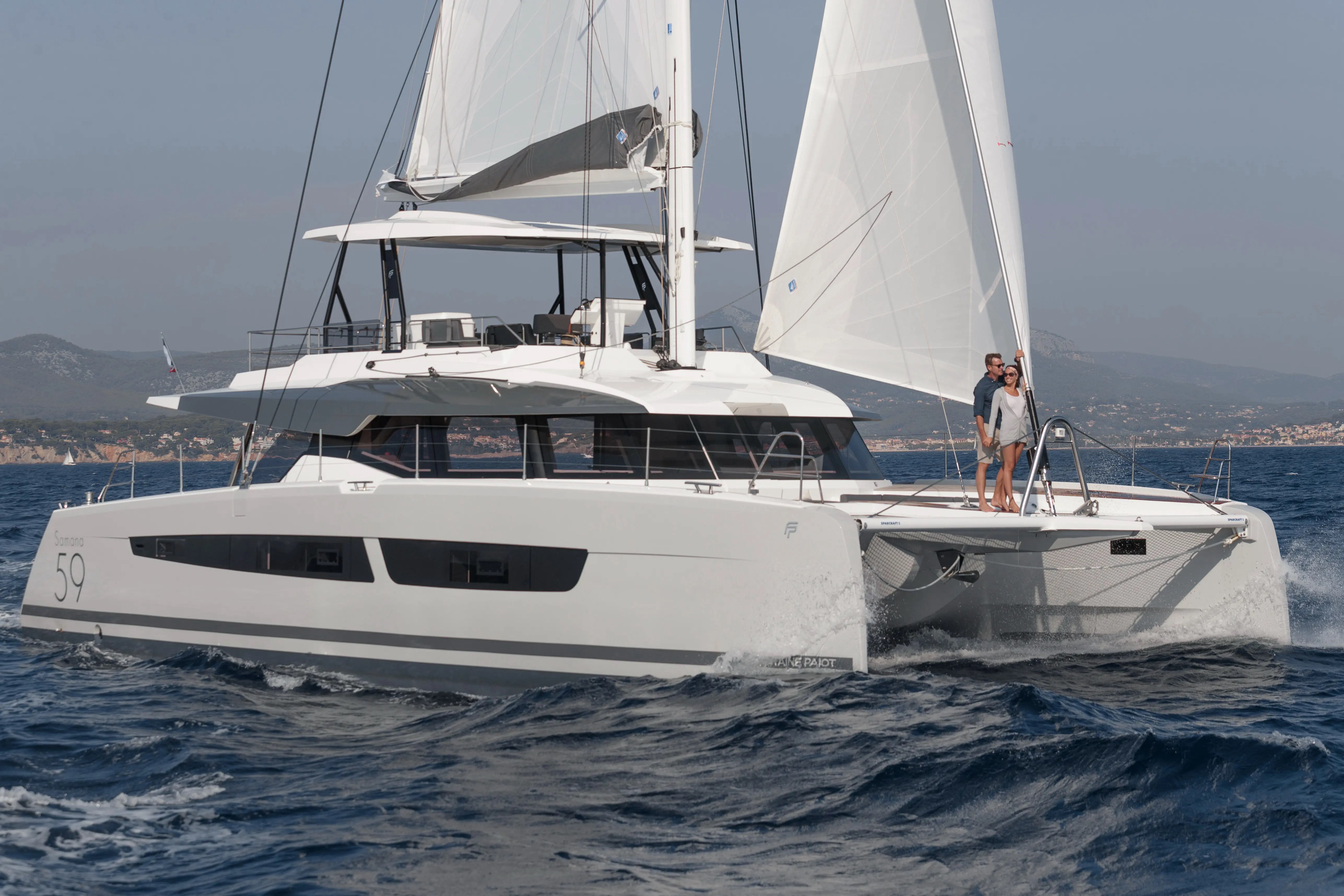 2025 model Fountaine Pajot is available for immediate delivery into our Virgin Island crewed charter program